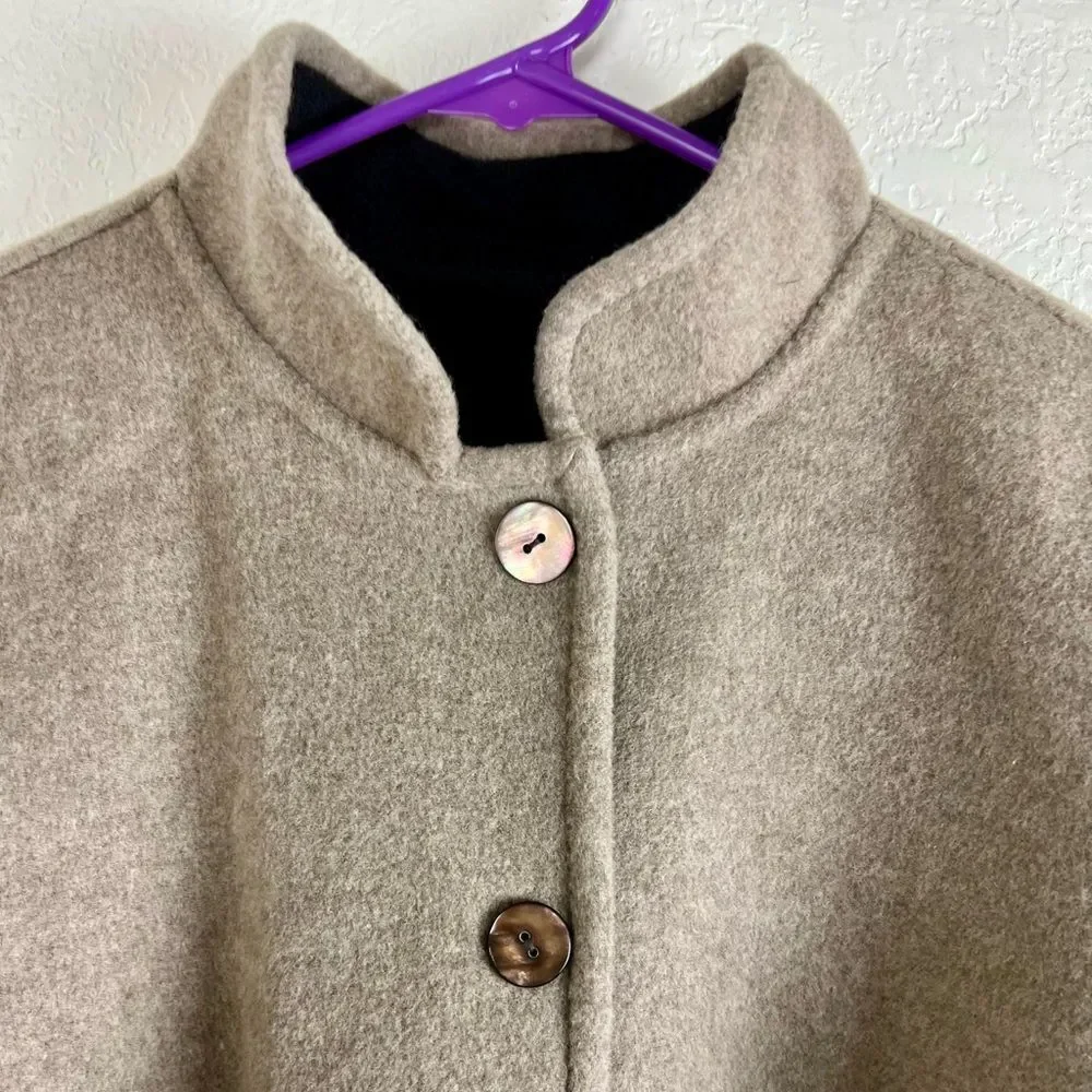 Nina Mclemore Wool Reversible Jacket